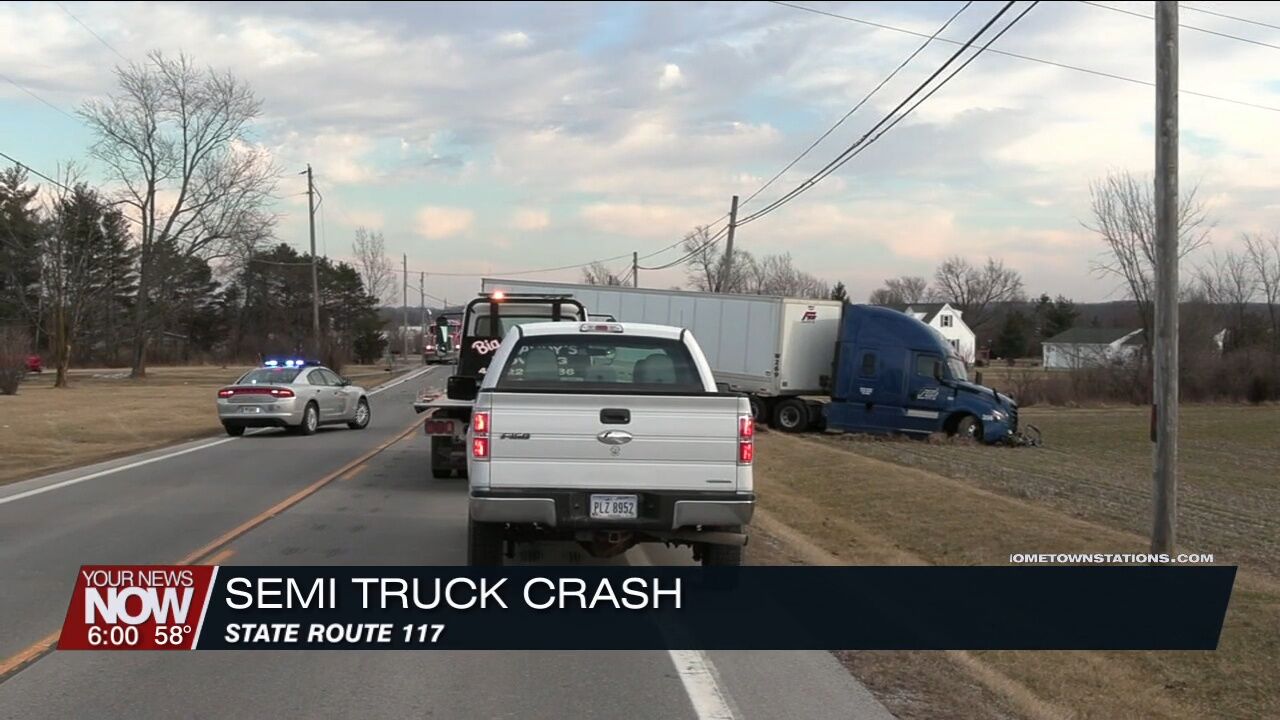 Ohio State Highway Patrol investigating crash on 117 that sent two to the hospital